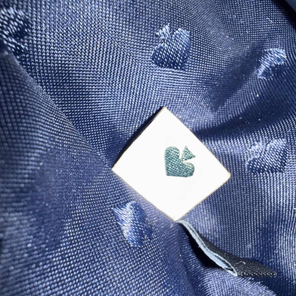 Kate Spade Adel Medium Top Zip Crossbody Shoulder Bag in Blueberry Cobbler 🫐🩵 - Picture 12 of 14